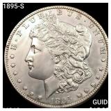 1895-S Morgan Silver Dollar CHOICE BU