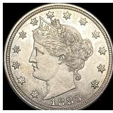 1883 Liberty Head Nickel (No Cents) CHOICE BU
