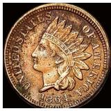 1864 Bronze Indian Head Cent LIGHTLY CIRCULATED