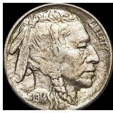1914 Buffalo Nickel CHOICE AU