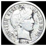 1903-O Silver Barber Dime NICELY CIRCULATED