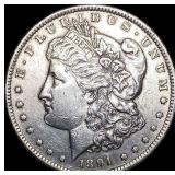 1891-CC Silver Morgan Dollar CLOSELY  UNCIRCULATE