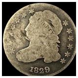 1829 Capped Bust Dime NICELY CIRCULATED