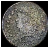 1809 Classic Head Half Cent HIGH GRADE