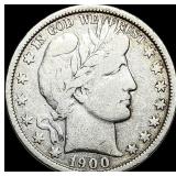 1900-O Silver Barber Half Dollar NICELY CIRCULATE