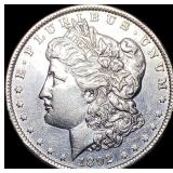 1892 Silver Morgan Dollar CLOSELY  UNCIRCULATED