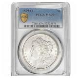 1899-O Morgan Silver Dollar PCGS MS65+