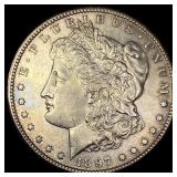 1897-S Silver Morgan Dollar UNCIRCULATED