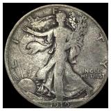 1919-D Walking Liberty Half Dollar LIGHTLY  CIRCU