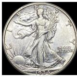 1934-S Walking Liberty Half Dollar CLOSELY  UNCIR