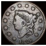 1826 Coronet Head Large Cent LIGHTLY  CIRCULATED