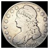 1834 Silver Capped Bust Half Dollar NICELY CIRCUL