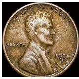1931-S Lincoln Wheat Cent NEARLY UNCIRCULATED NEA