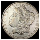 1901 Morgan Silver Dollar NEARLY UNCIRCULATED NEA
