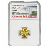 2023 G$5 Canada 1/10oz NGC MS70