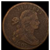 1807 Draped Bust Large Cent LIGHTLY CIRCULATED