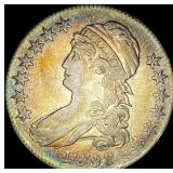 1808 Capped Bust Half Dollar NEARLY  UNCIRCULATED