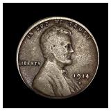 1914-D Lincoln Wheat Cent NICELY CIRCULATED