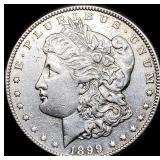 1899-O Micro O Silver Morgan Dollar CLOSELY  UNCI