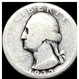 1932-D Silver Washington Quarter NEARLY  UNCIRCUL