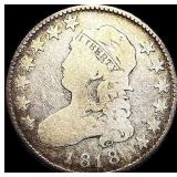 1818 Capped Bust Quarter NICELY CIRCULATED