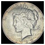 1925-S Silver Peace Dollar CLOSELY  UNCIRCULATED