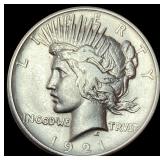 1921 Silver Peace Dollar NICELY CIRCULATED