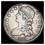 1835 Capped Bust Quarter NEARLY UNCIRCULATED