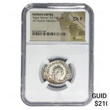 Roman Trajan Decius, 249-251 Silver Dbl-Denarius