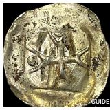 1250-1300 Germany Silver Hand Heller NEARLY UNCIRC