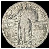 1927-S Silver Standing Liberty Quarter    NICELY