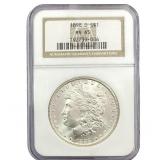 1898-O Morgan Silver Dollar NGC MS65