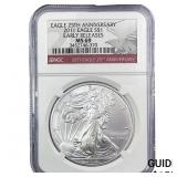 2011 Silver Eagle NGC MS69