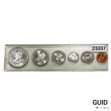 [6 Coins] 1960 Canada Type Coin Set 1C-$1