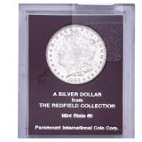 1900-O Morgan Silver Dollar Redfield MS65