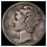 1921-D Silver Mercury Dime NICELY CIRCULATED