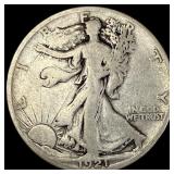 1921-S Walking Liberty Half Dollar NICELY  CIRCUL