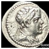 Bactria Eukratides I 170-145 BC Silver Obol CHOIC