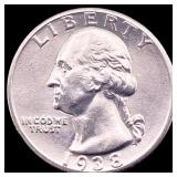 1938 Washington Quarter UNCIRCULATED