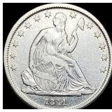 1841-O Seated Liberty Half Dollar CLOSELY  UNCIRC