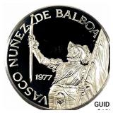 1977 Panama 3.85oz Silver 20 Balboas