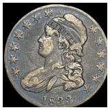 1833 Capped Bust Half Dollar LIGHTLY CIRCULATED