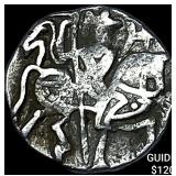 700-1000 AD India Rajput Silver Jital NEARLY UNCIR