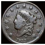 1833 Coronet Head Large Cent LIGHTLY CIRCULATED