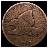 1858 Copper-Nickel Flying Eagle Cent LIGHTLY CIRCU