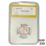 1937-D Buffalo Nickel PGA MS67