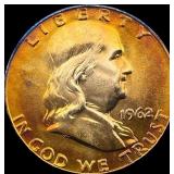 1962 Franklin Half Dollar UNCIRCULATED