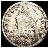 1835 Capped Bust Half Dime LIGHTLY CIRCULATED