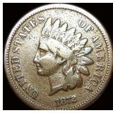 1872 Indian Head Cent LIGHTLY CIRCULATED