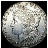 1889-S Silver Morgan Dollar CLOSELY  UNCIRCULATED